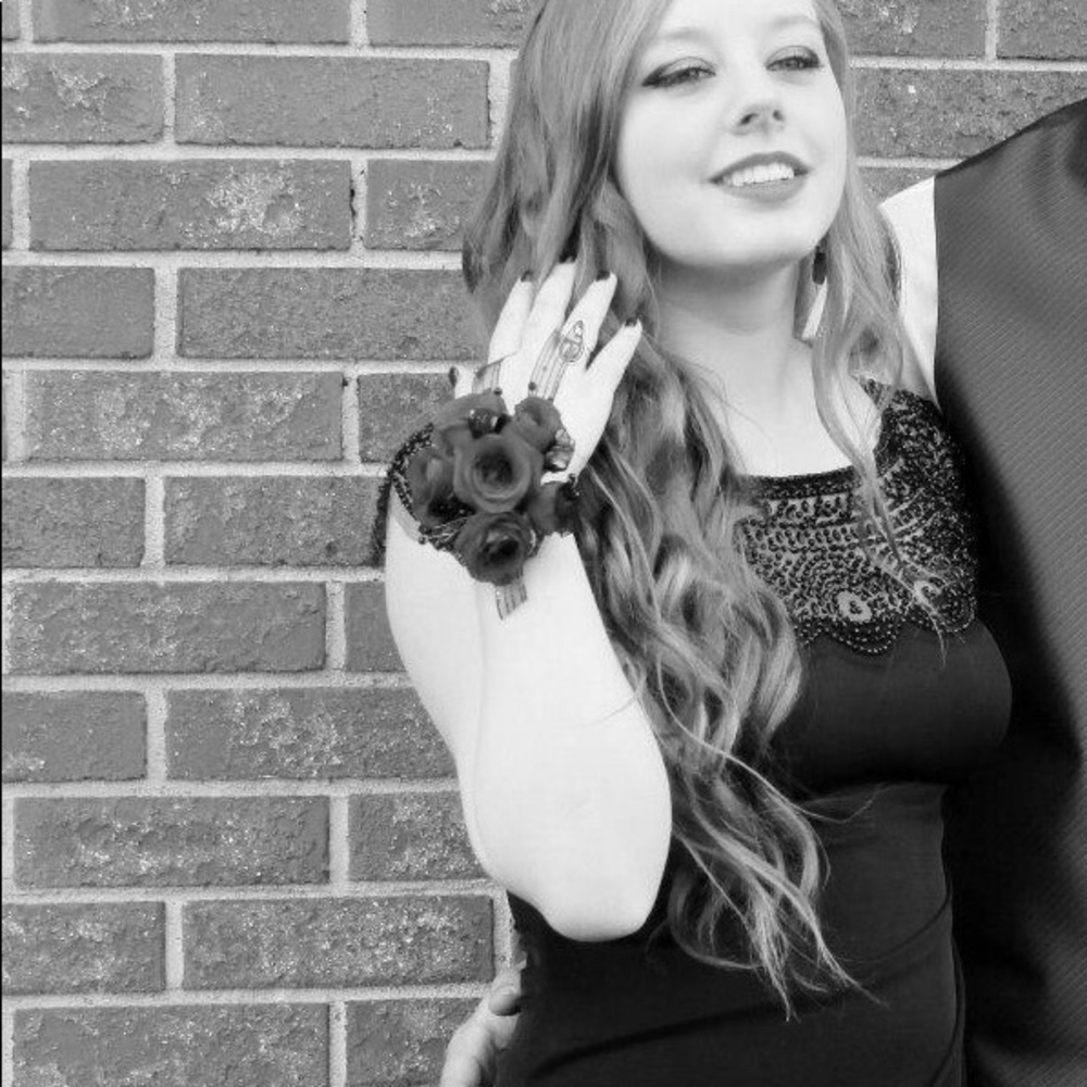 Beautiful black gown